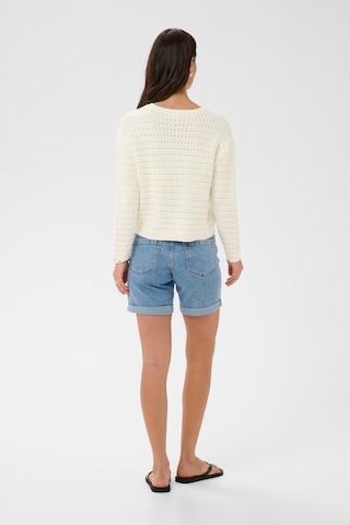 Kaffe Sweater 'Kametta' in White