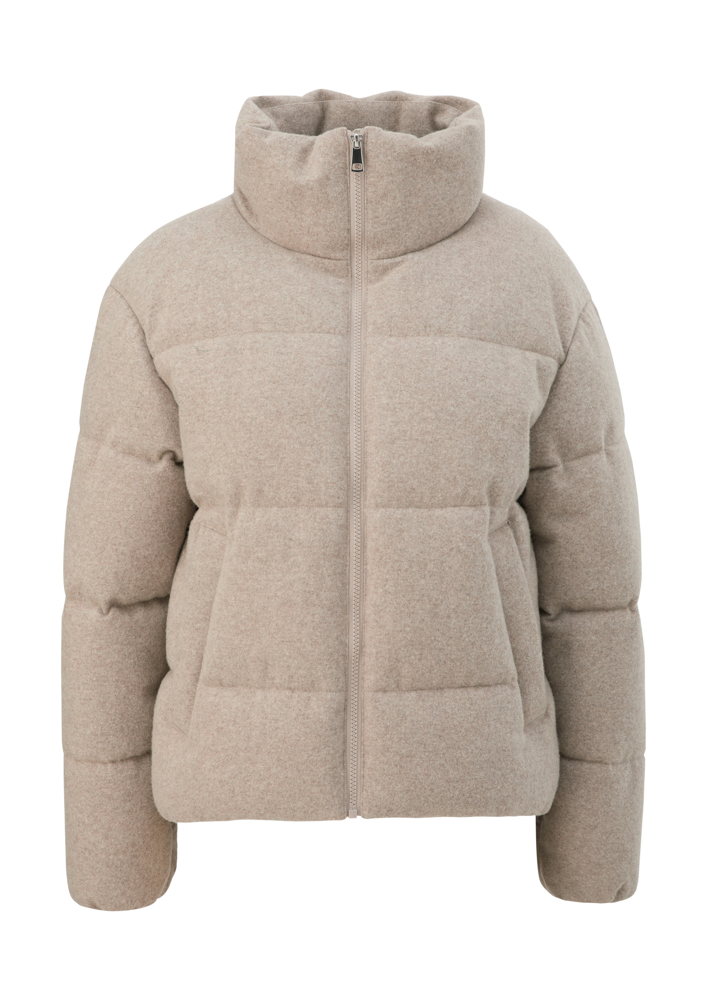 s.Oliver Winterjas in Bruin: voorkant