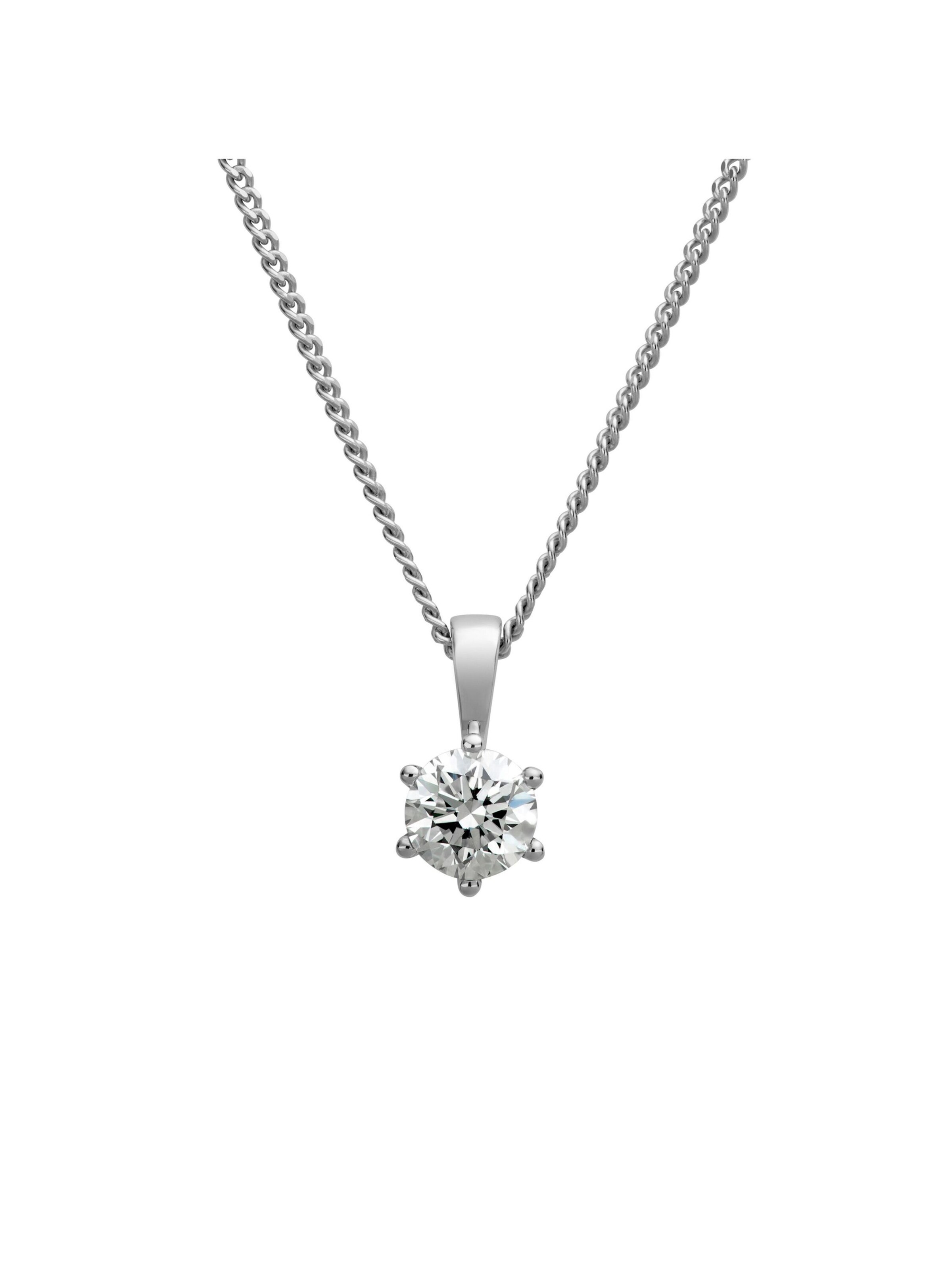 Orolino Kette in Weiß: Vorderseite