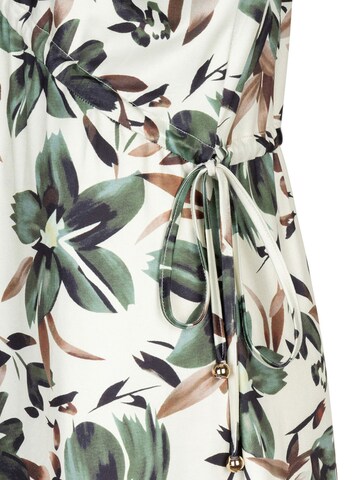 Chic by Lirette Jurk 'Kimono dress Lotus Bastimentos' in Beige
