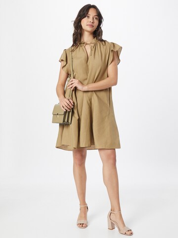 Samsøe Samsøe Shirt Dress 'KAROOKH' in Beige