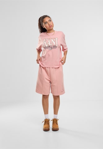 Karl Kani Normální Kalhoty – pink