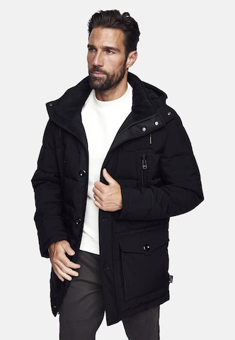 NEW CANADIAN Winter Parka in Black: front