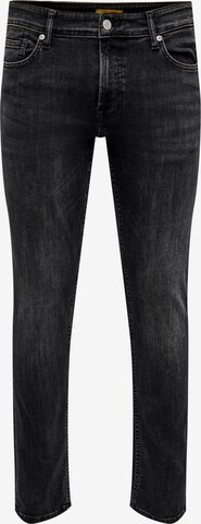 Only & Sons Jeans 'Loom' in Black: front