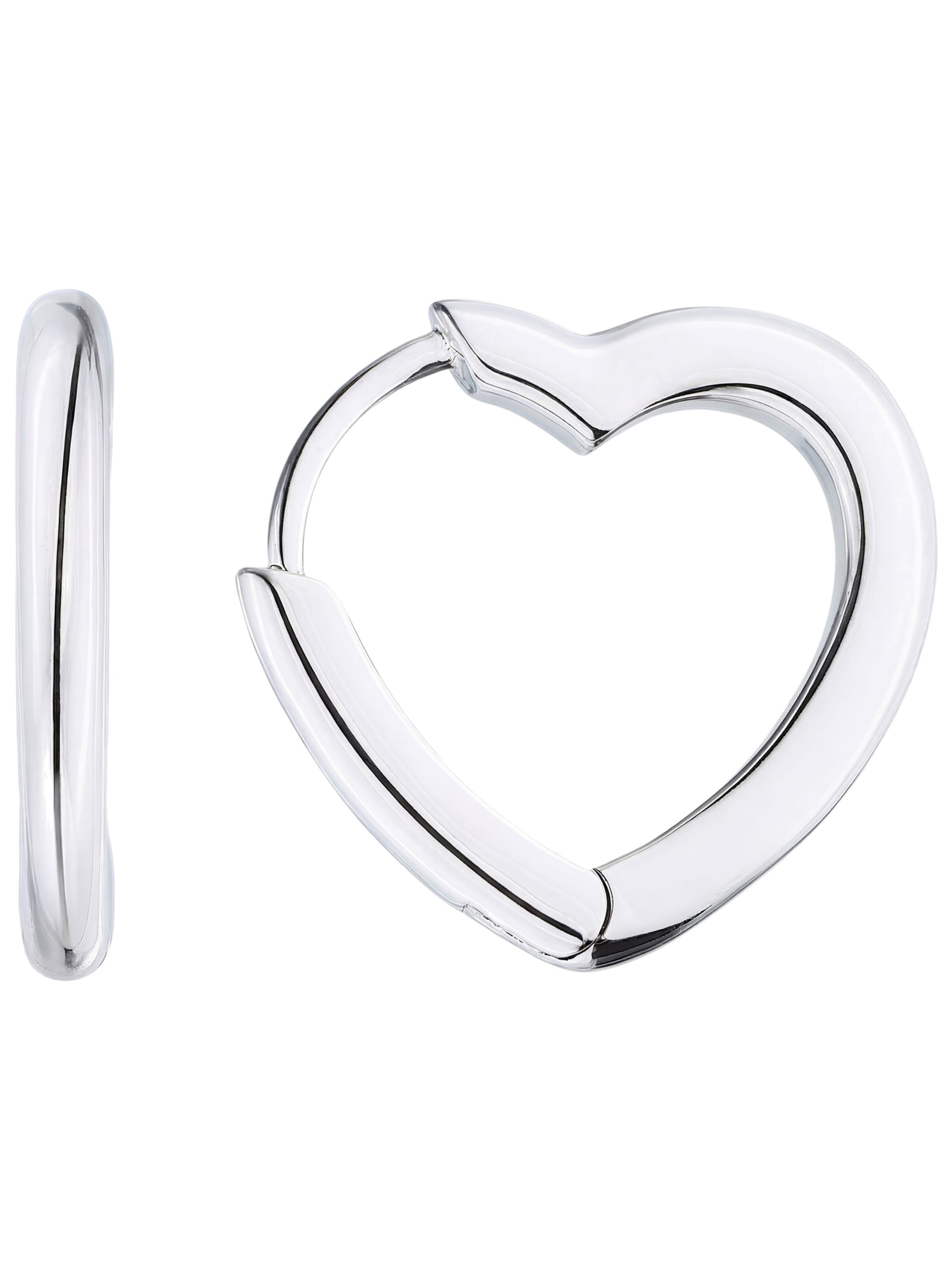 Jobo Earrings in Silver: front