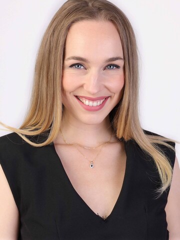 Lucardi Necklace 'Klassisch' in Gold: front