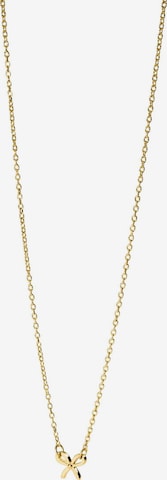 PURELEI Ketting 'Bow' in Goud: voorkant