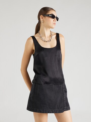 TOPSHOP Топ в черно: отпред