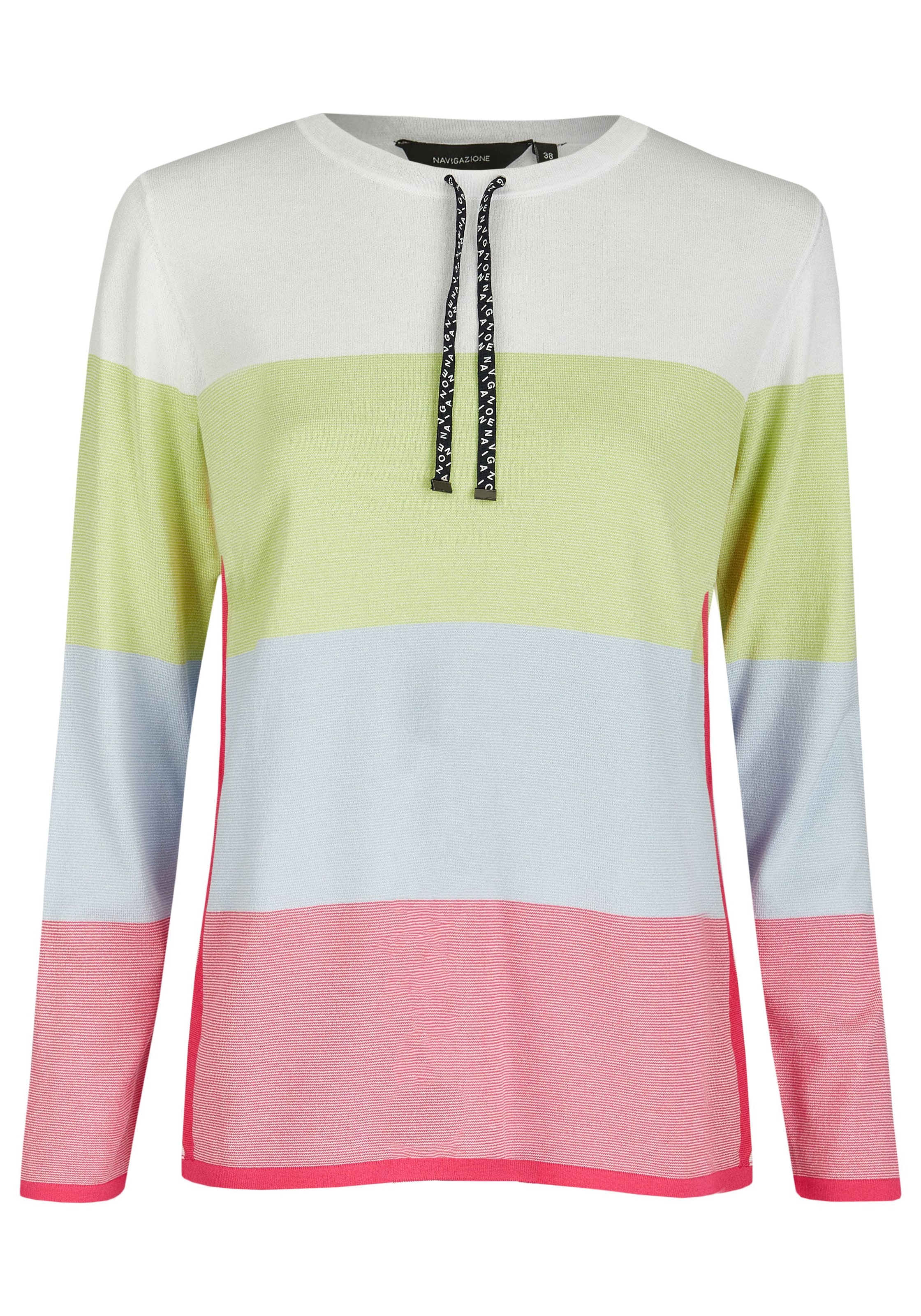 Navigazione Trui in Gemengde kleuren: voorkant