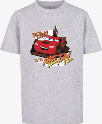 ABSOLUTE CULT T-Shirt 'Cars - Pedal To The Metal' in Grau: predná strana