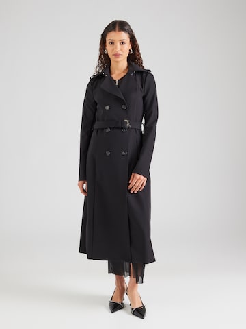 Cappotto di mezza stagione di PATRIZIA PEPE in nero: frontale
