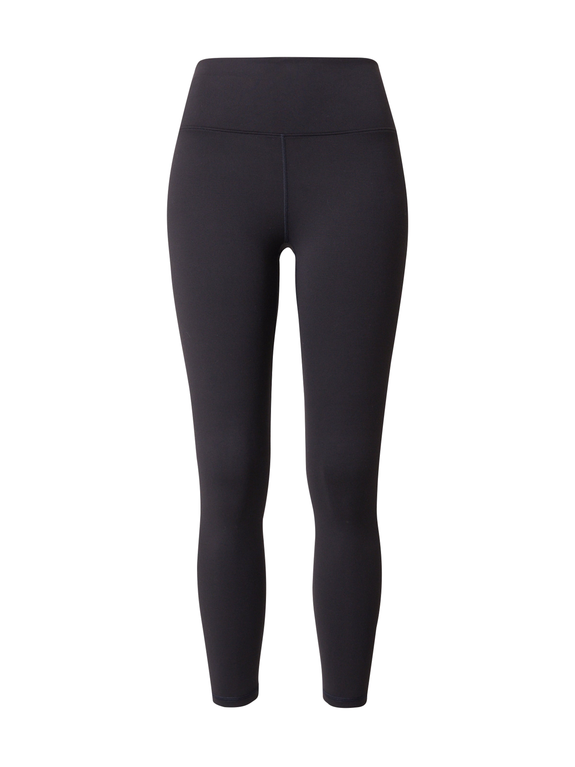 Fabletics Skinny Sporthose 'BOOST' in Schwarz: Vorderseite