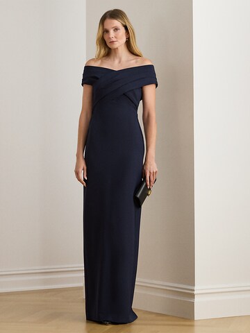 Lauren Ralph Lauren Вечернее платье в Синий: спереди