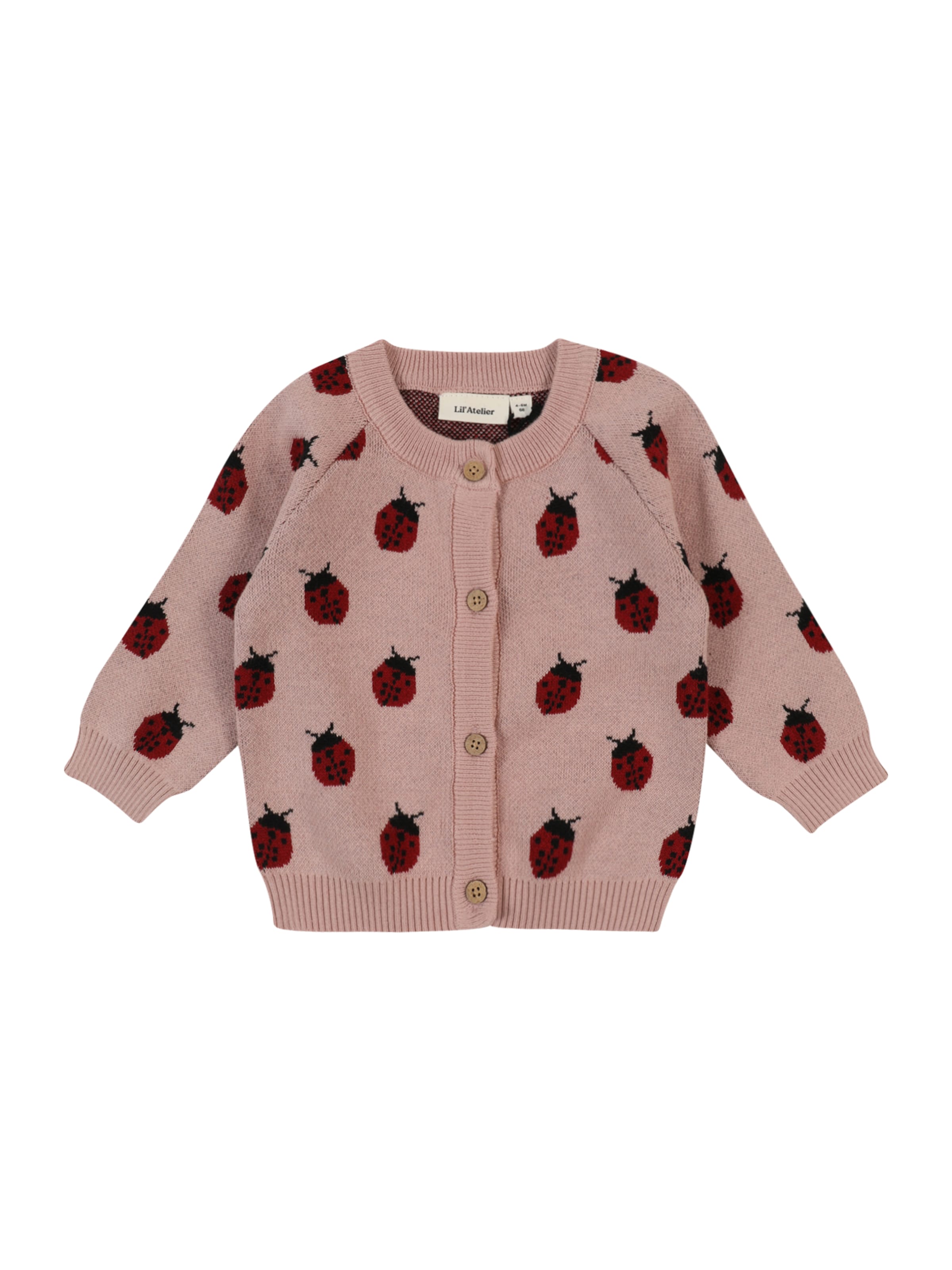 NAME IT Knit Cardigan 'NBFLULIO' in Pink: front