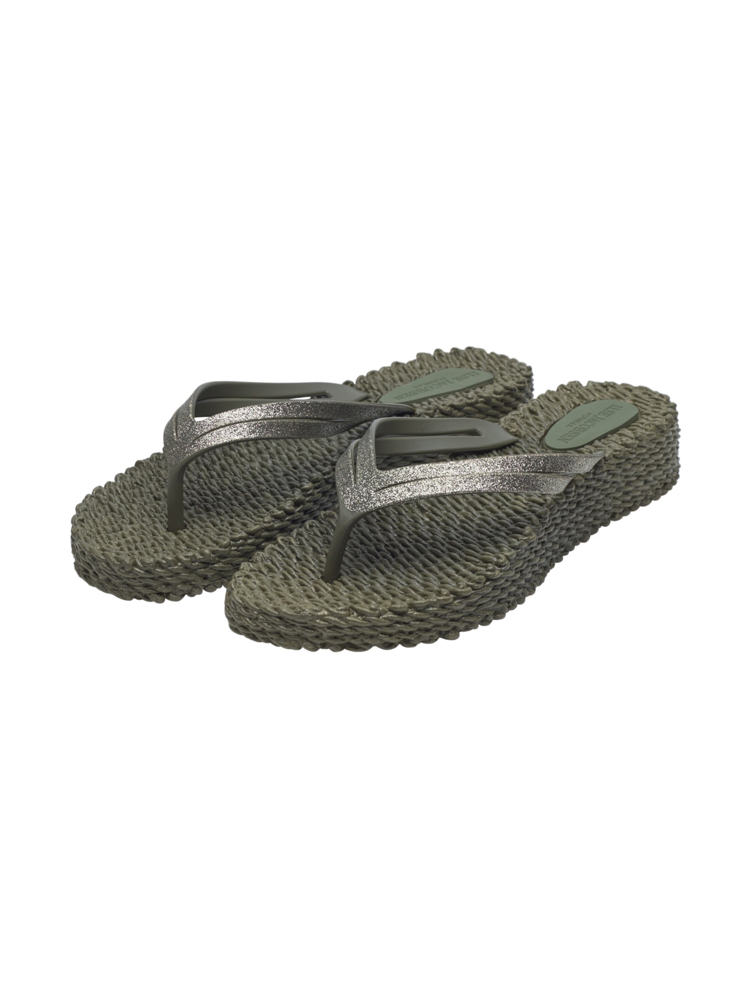 ILSE JACOBSEN Teenslipper 'CHEERFUL13' in Groen