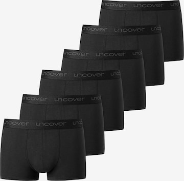 uncover by SCHIESSER Boxer in Schwarz: predná strana