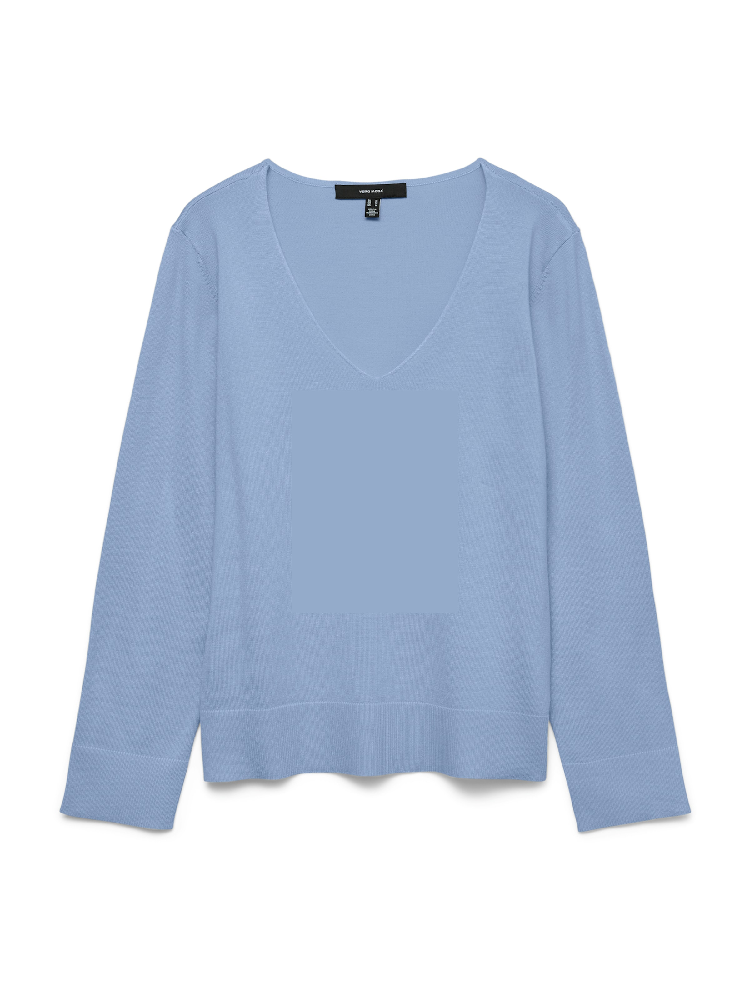 VERO MODA Sweater 'VMSilje' in Blue: front