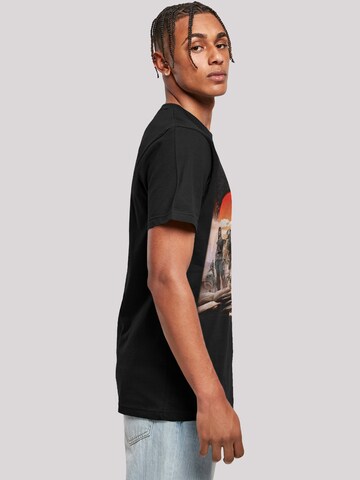F4NT4STIC Shirt 'Star Wars The Mandalorian Warriors' in Black