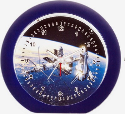 EUROTIME Uhr in blau, Produktansicht