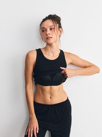 C&City Top in Zwart