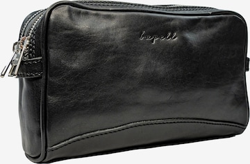 bupell Kulturtasche 'Kara' in Schwarz: Vorderseite