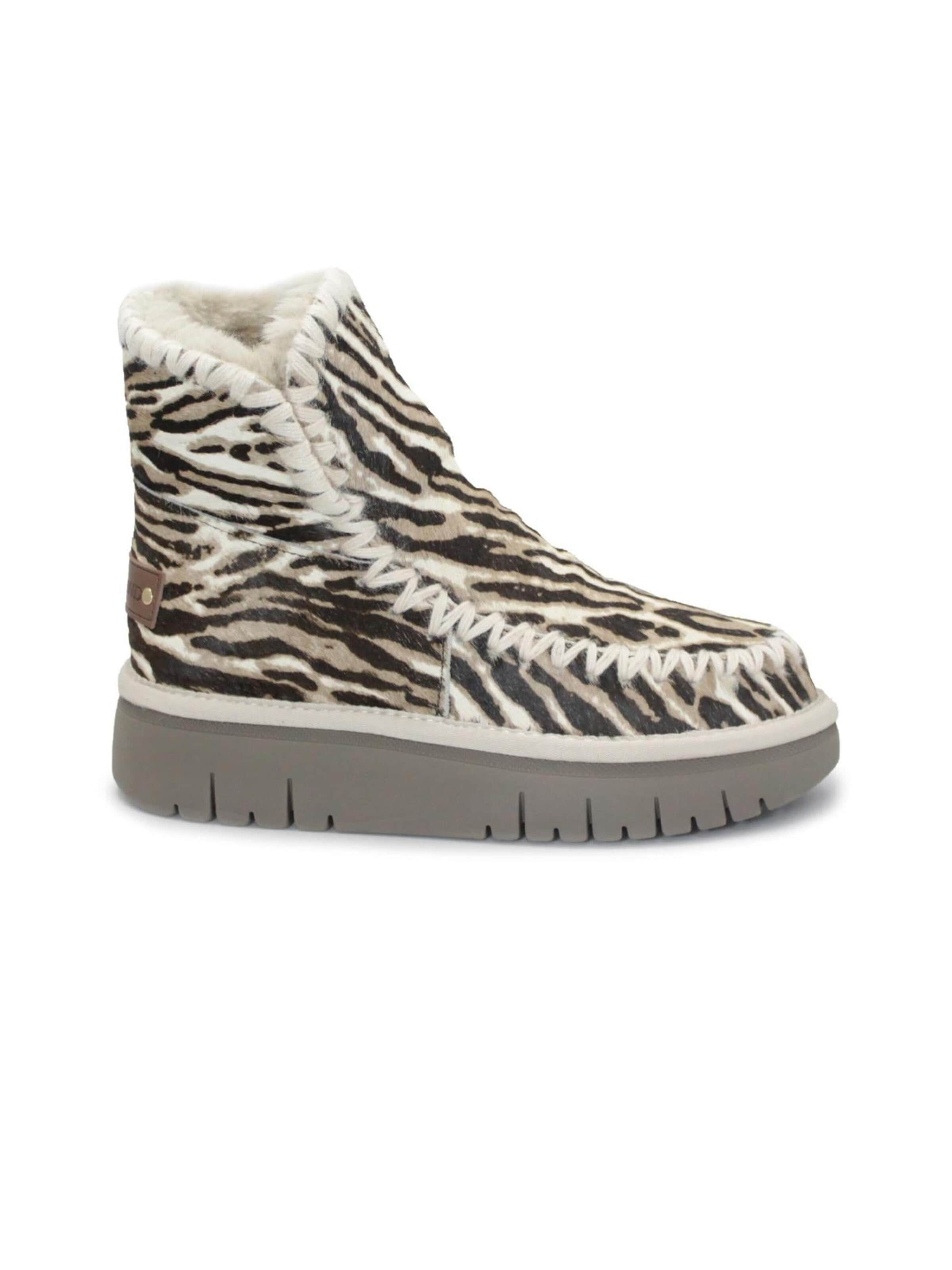 Grunland Boots 'GRUNLAND PO1801 CHOT animalier donna  stivaletti pelo cavallino' in Mixed colours: front