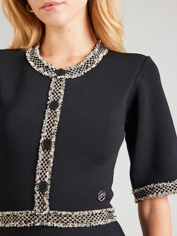 Abito in maglia di Karl Lagerfeld in nero