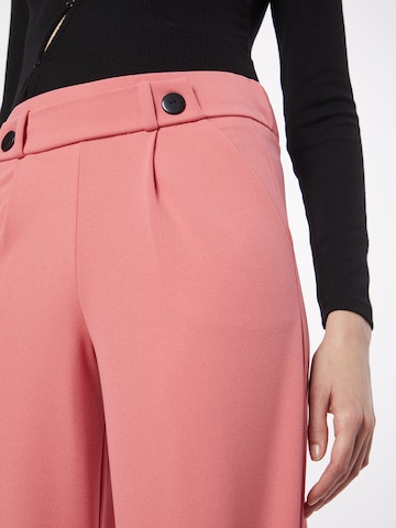 JDY Zvonové kalhoty Kalhoty se sklady v pase 'GEGGO' – pink