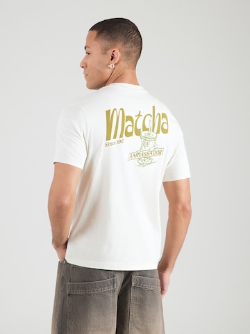 NAPAPIJRI Тениска в бяло: отпред