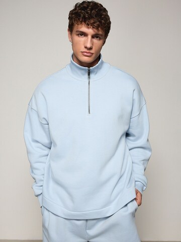 Sweat-shirt 'Edit' Next en bleu : devant