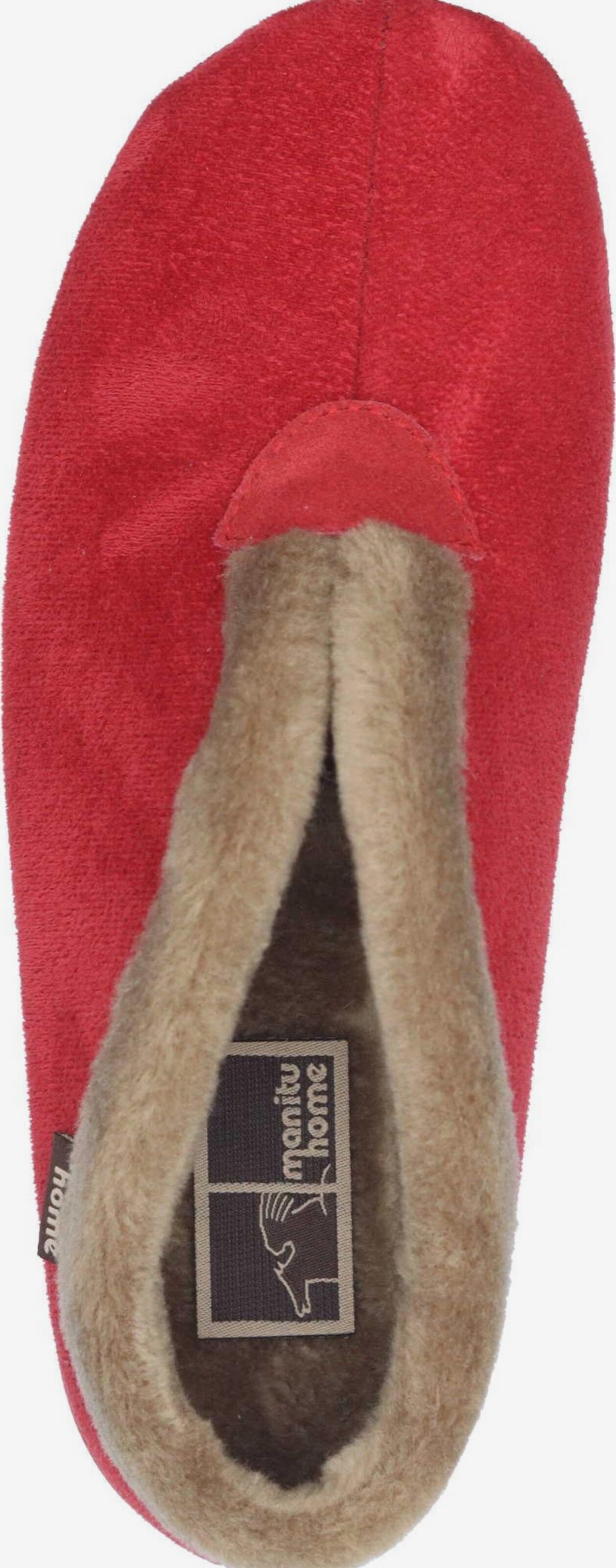 Manitu Home Pantofole da Uomo, Ciabatte, Nero, 45 EU