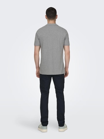 T-Shirt 'TRAY' Only & Sons en gris