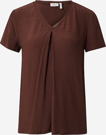 s.Oliver BLACK LABEL Blouse in Red: front