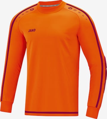 T-Shirt fonctionnel 'Striker 2.0' JAKO en orange : devant