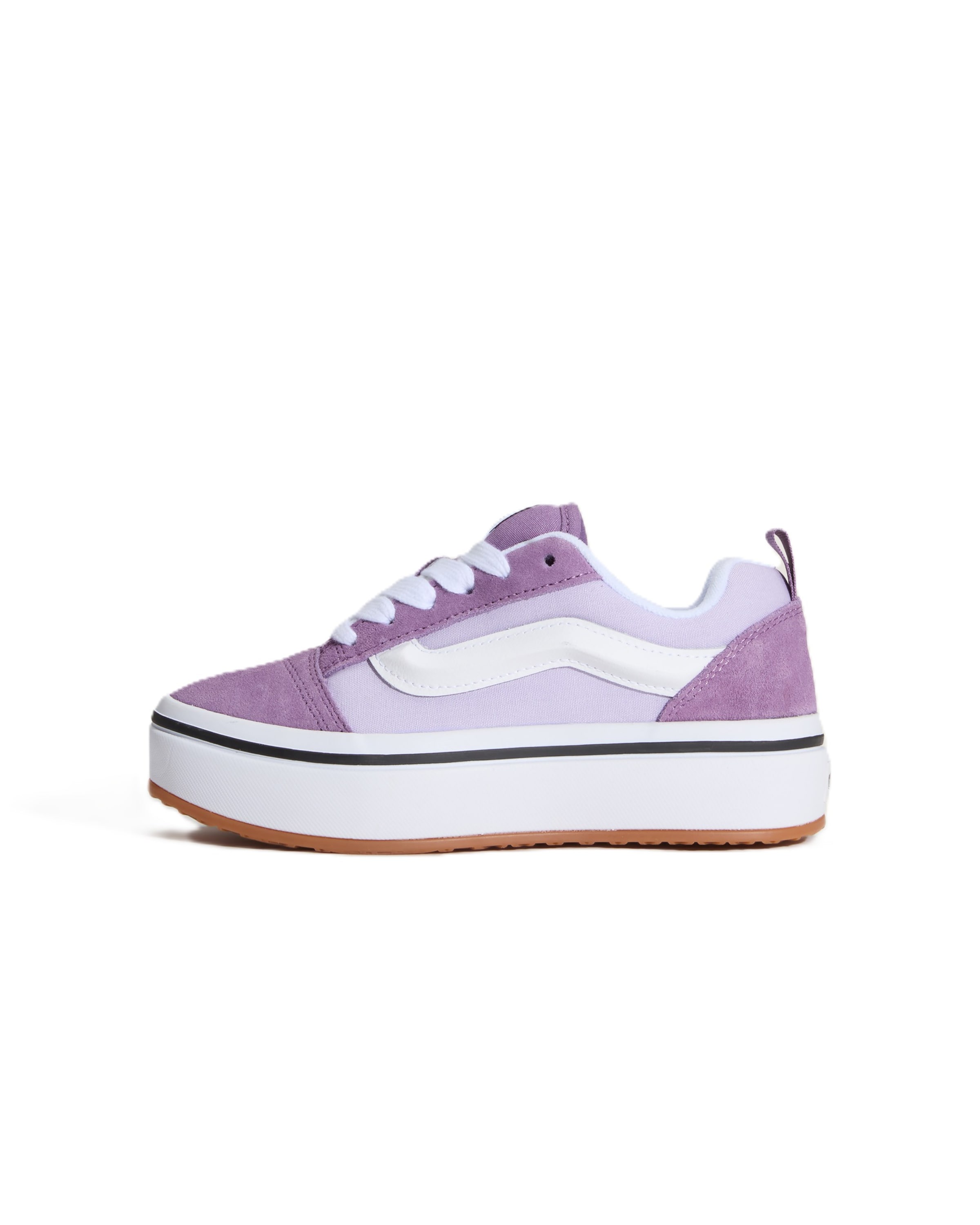 Sneaker low 'Knu Skool' de la VANS pe mov: față