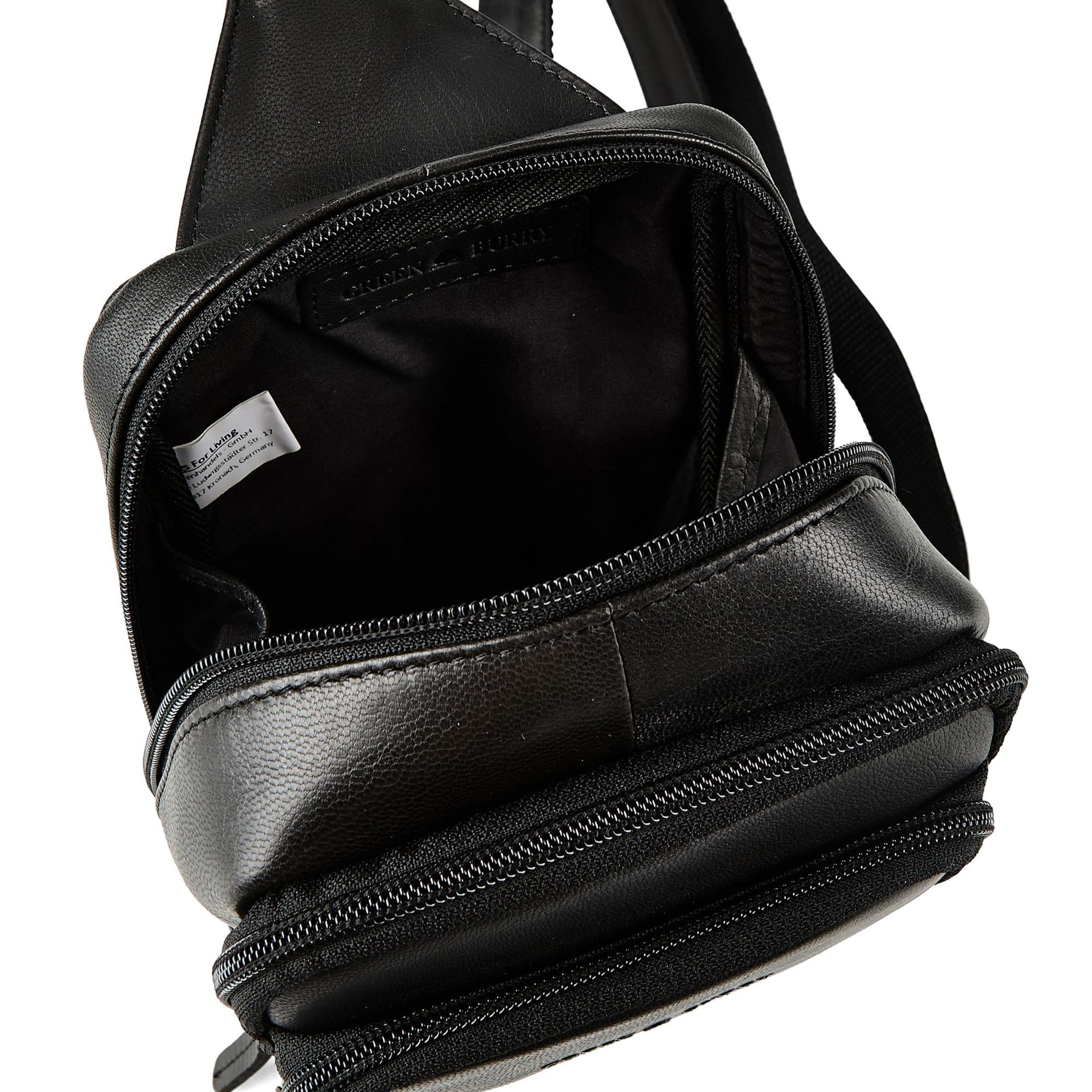Borsa a tracolla 'Fiorentina' di GREENBURRY in nero