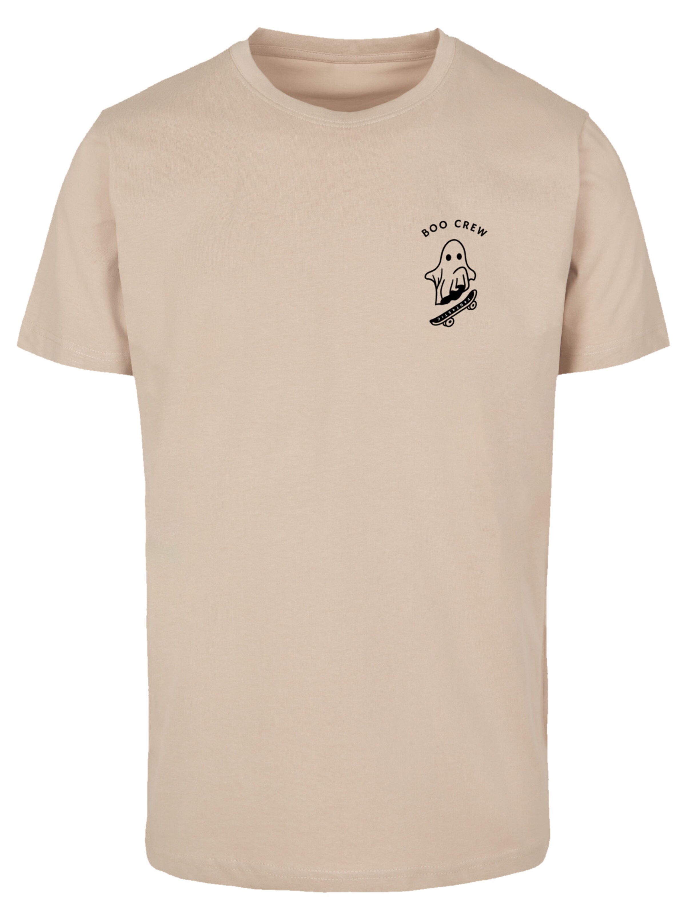 F4NT4STIC Shirt in Beige: voorkant