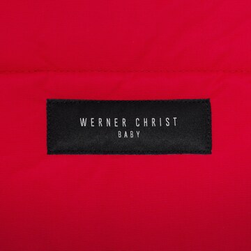 Werner Christ Baby Fußsack 'AROSA LUXE' in Rot