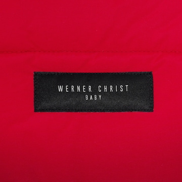 Werner Christ Baby Fußsack 'AROSA LUXE' in Rot