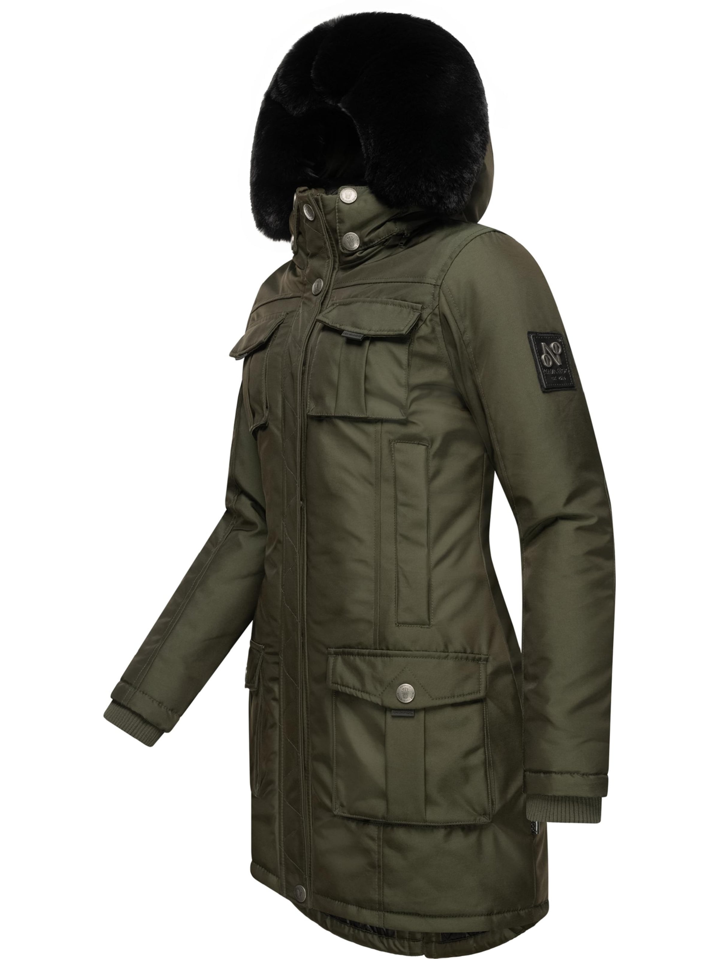 NAVAHOO Performance Jacket 'Tiniis' in Green