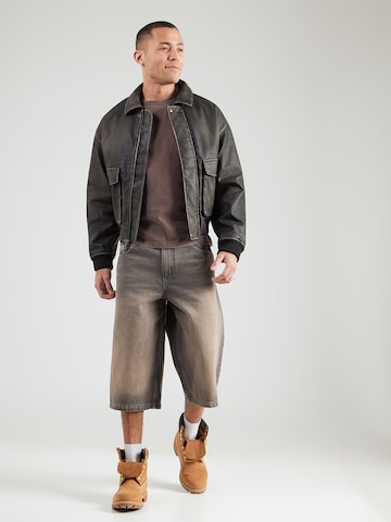 HOLLISTER Μπλουζάκι σε καφέ