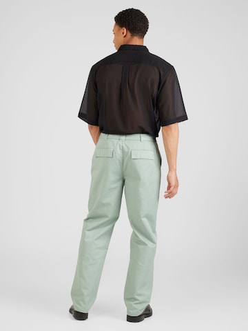 TOPMAN Loosefit Kalhoty – zelená