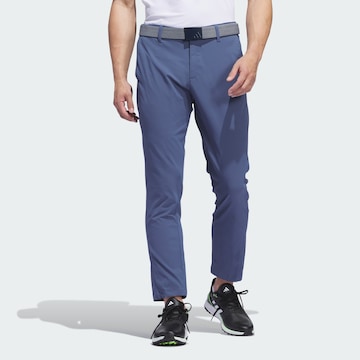 ADIDAS PERFORMANCE Slimfit Sportbroek 'Ultimate365' in Blauw: voorkant