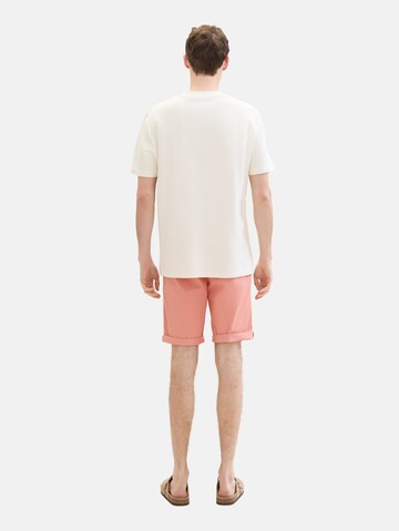 TOM TAILOR Regular Shorts in Pink