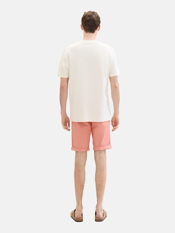 TOM TAILOR Slimfit Shorts in Pink