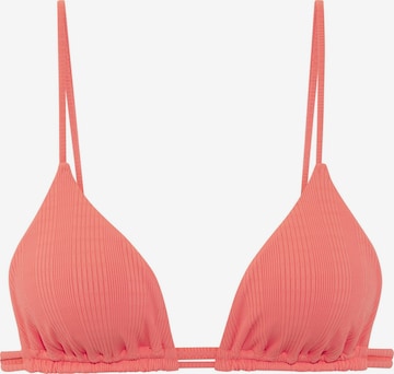 Copenhagen StudiosTrokutasti Bikini gornji dio - narančasta boja: prednji dio