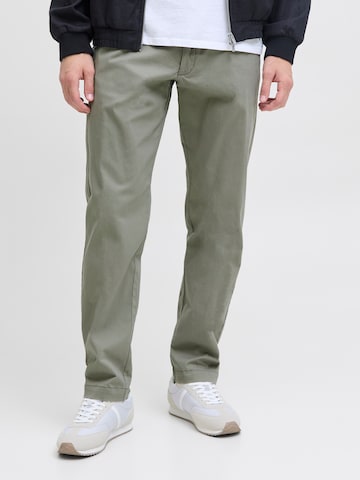 JACK & JONES tavaline Püksid 'JPSTKANE ROCCO', värv roheline: eest vaates