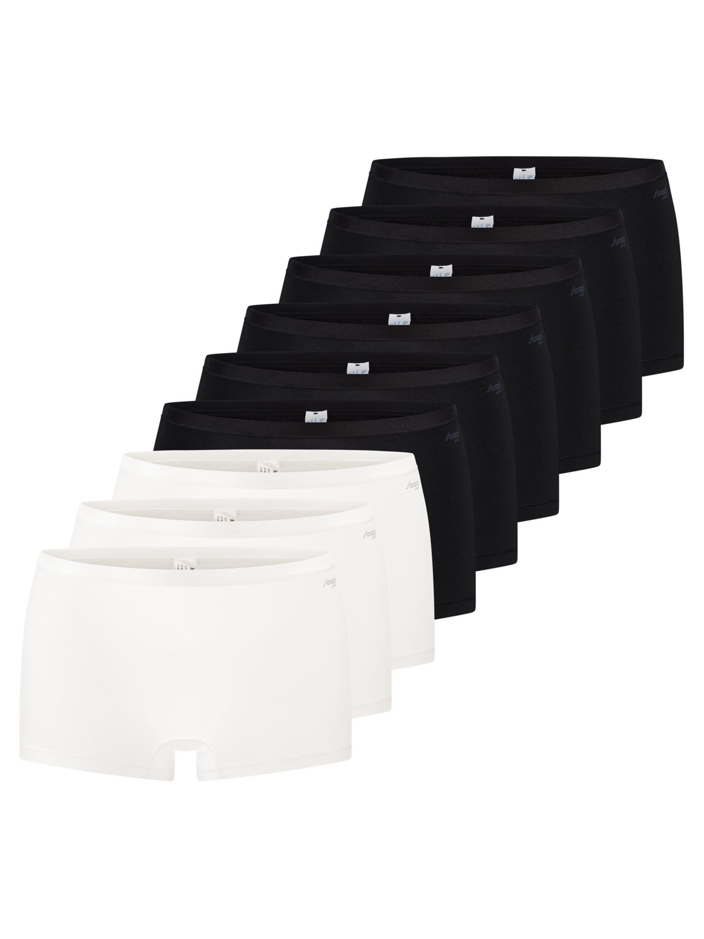 SLOGGI Slip 'GO Daily Cotton' in Zwart: voorkant