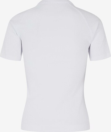 T-shirt 'ESBlossom SS O-neck Rib' Esmé Studios en blanc