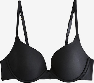 Soutien-gorge self. en noir : devant
